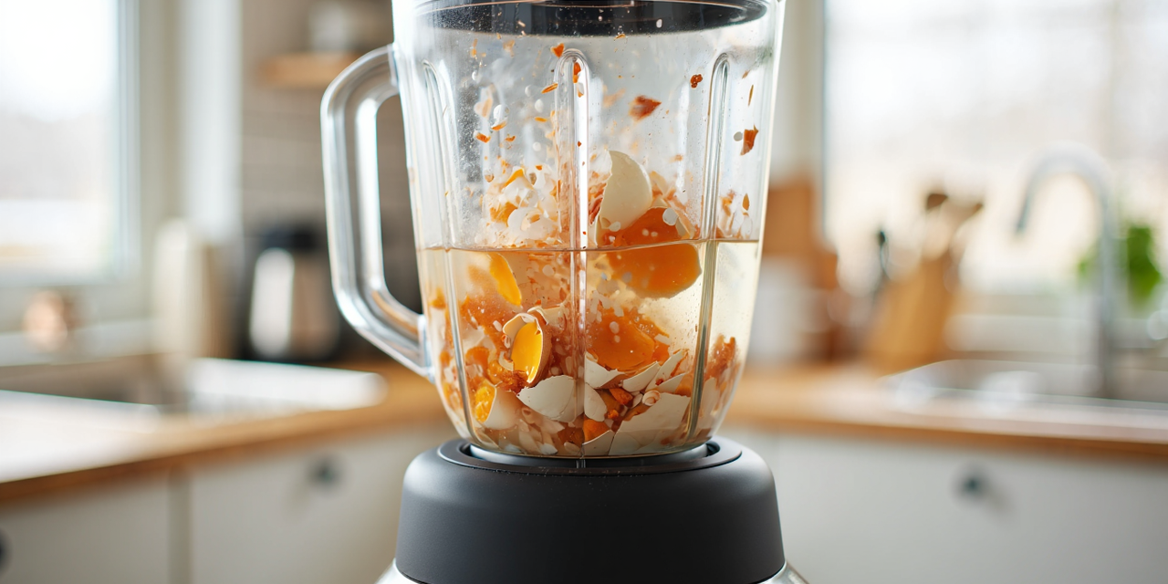 Tips Unik: Cara Membersihkan Blender Dengan Cangkang Telur