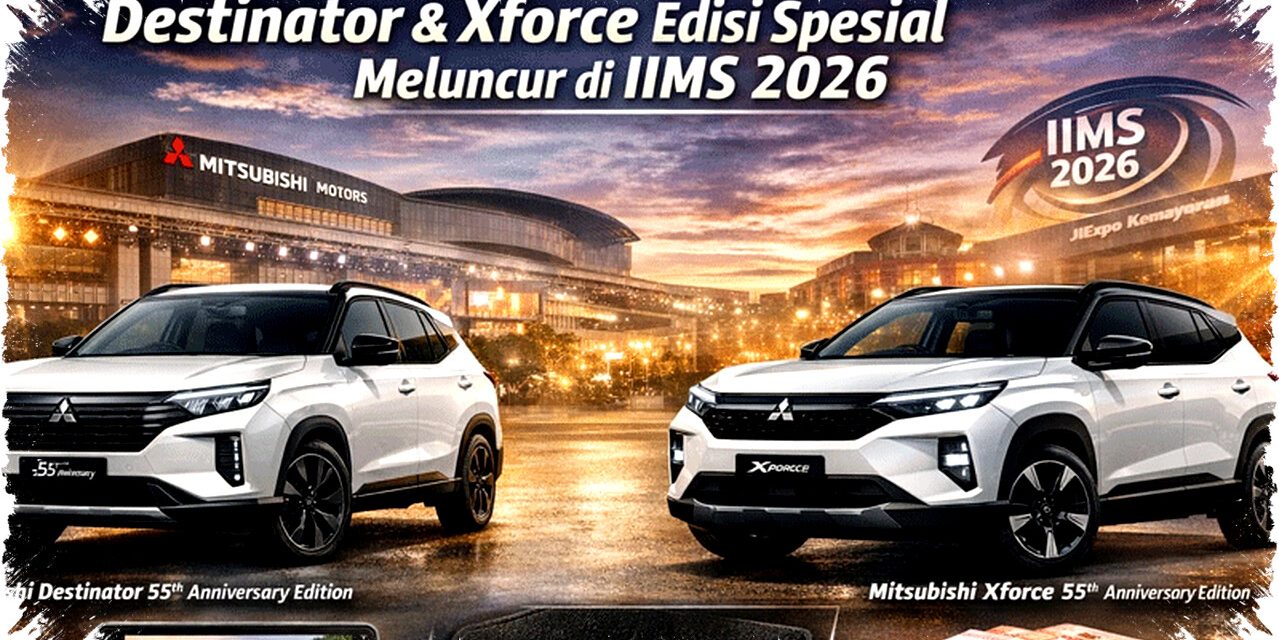 Sentuhan Eksklusif Di Edisi 55 Tahun Berbasis Mitsubishi Xforce