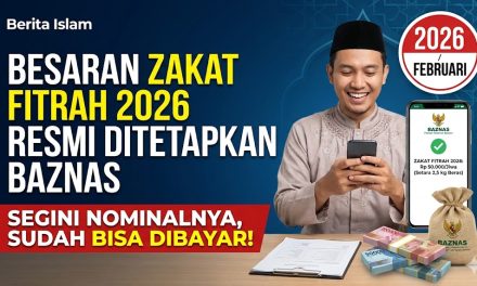 Besar Zakat Fitrah 2026 Dan Aturannya Menurut BAZNAS