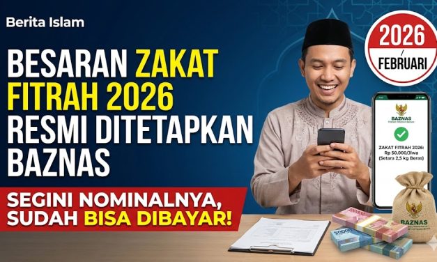 Besar Zakat Fitrah 2026 Dan Aturannya Menurut BAZNAS