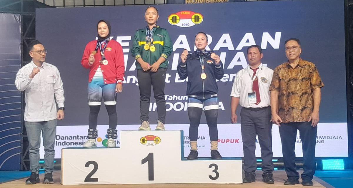 Lampung Ukir Prestasi, Juara Umum Kejurnas Angkat Besi Senior