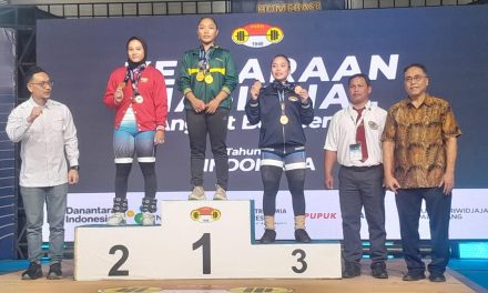 Lampung Ukir Prestasi, Juara Umum Kejurnas Angkat Besi Senior