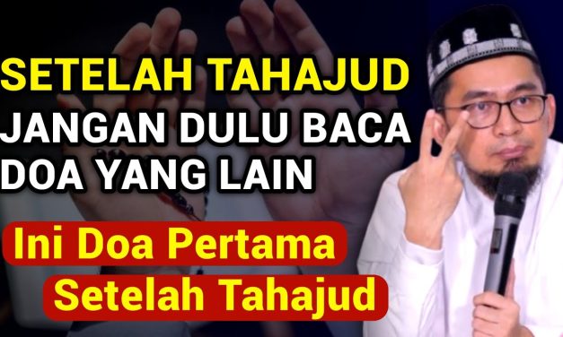 Kumpulan Doa Setelah Tahajud Agar Hajat Cepat Terkabul