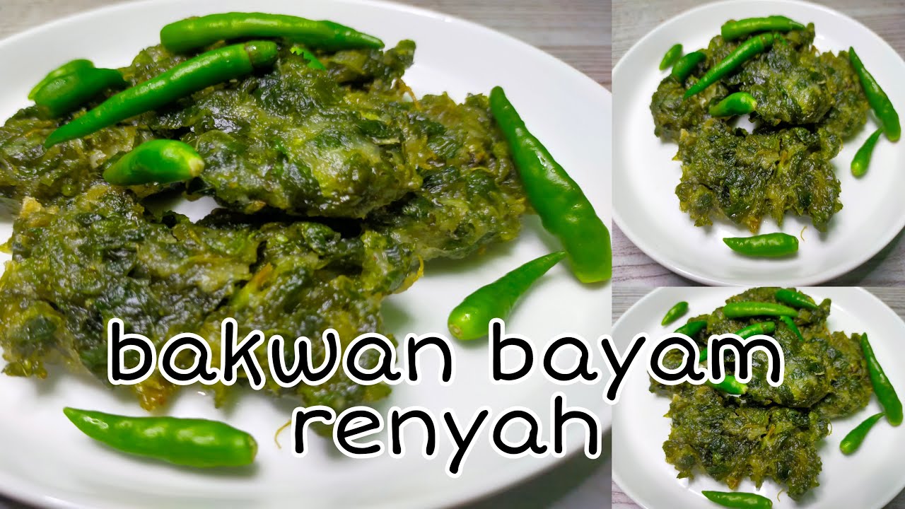 Resep Bakwan Bayam
