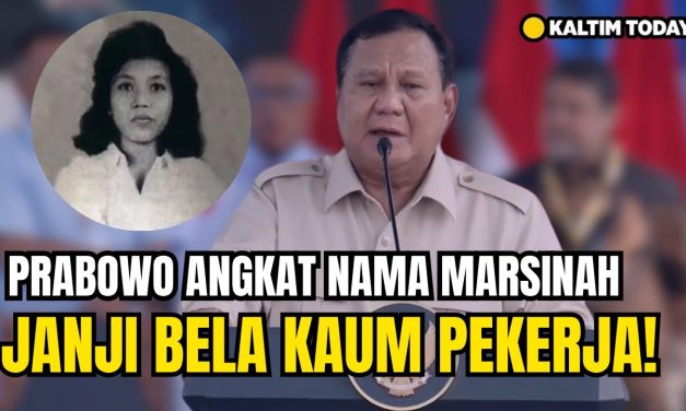 Prabowo Janjikan Museum Marsinah Saat Bertemu Massa Buruh