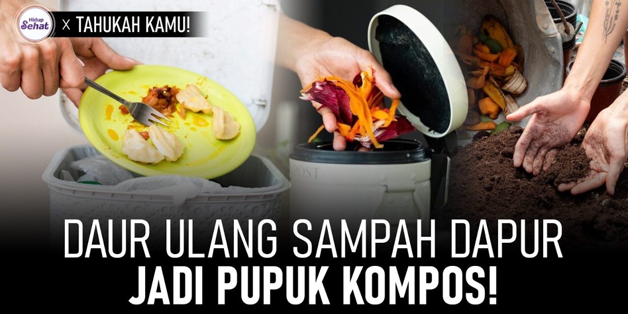 Sampah Dapur Daur Ulang Bisa Jadi Pupuk Organik, Ini Faktanya!