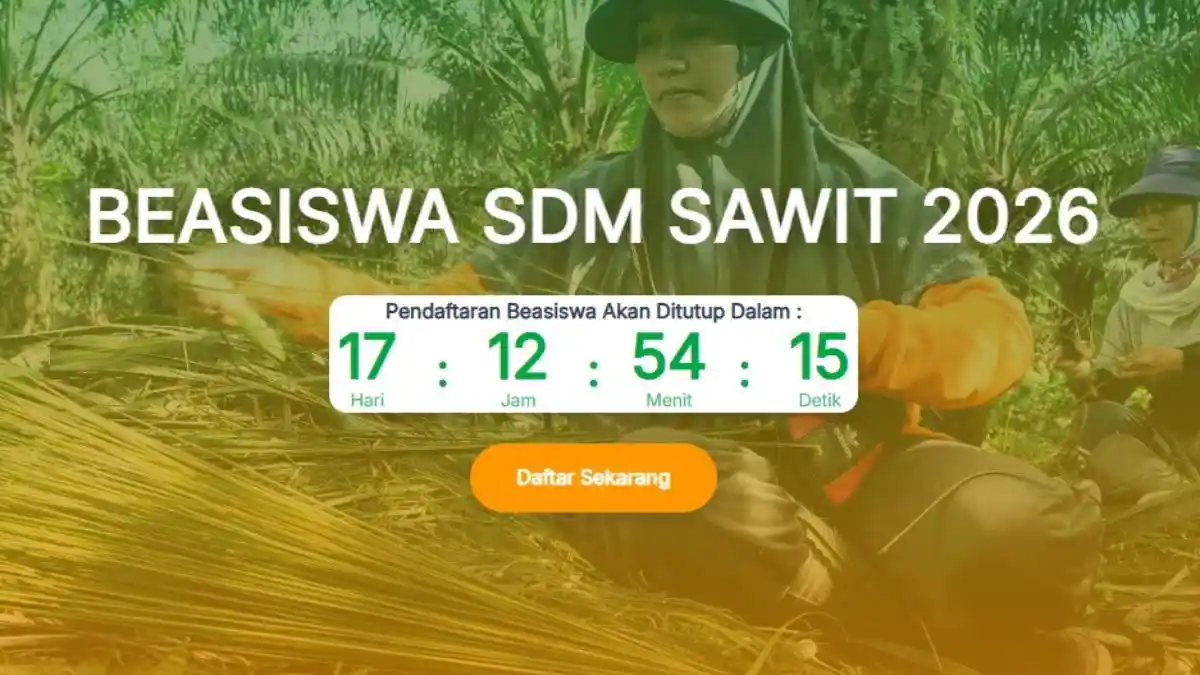 Beasiswa SDM Sawit
