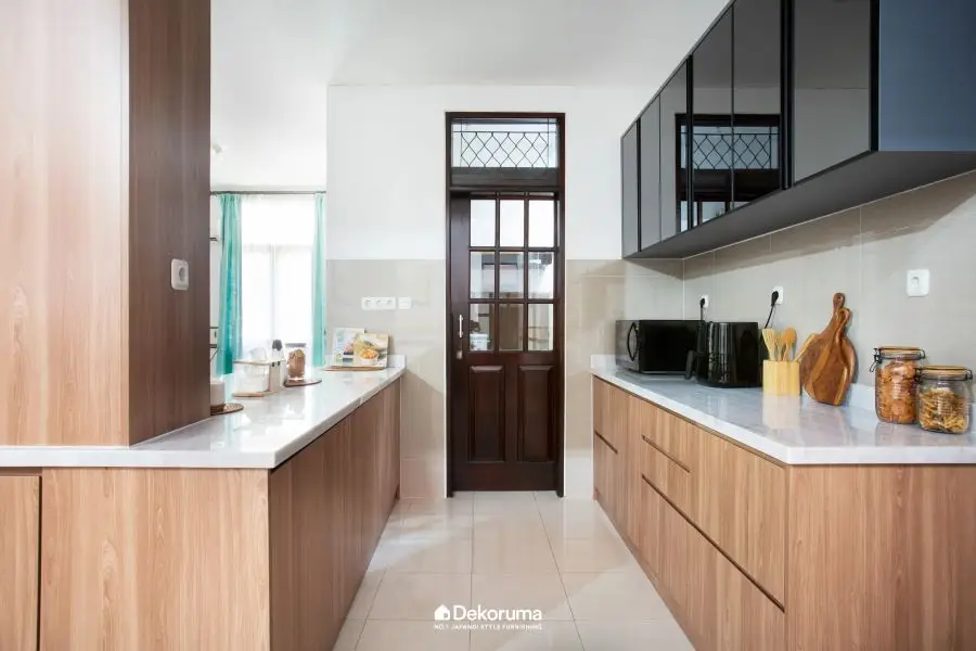 Desain Meja Dapur Kayu