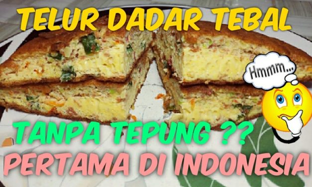 Anti Gagal Bikin Telur Dadar Tebal Tanpa Baking Powder