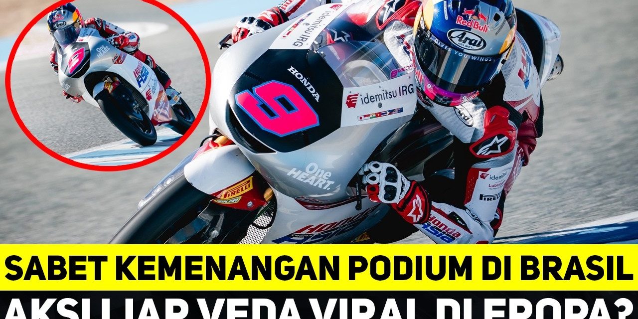 Usai Podium Gemilang Di Brasil, Ini Agenda Balapan Veda