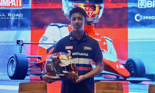Calon Pembalap F4, Qarrar Firhand Di Heat 1 WSK Viterbo