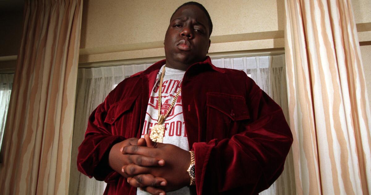 Rapper Biggie Smalls