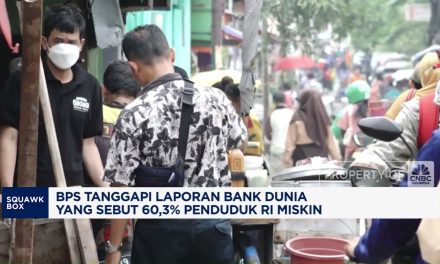 Survei Bank Dunia Menyatakan Masyarakat RI Mayoritas Miskin