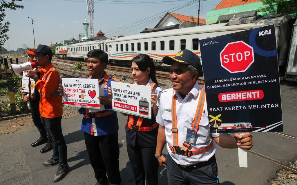 Fokus Keselamatan Tertibkan Perlintasan Sebidang Kereta