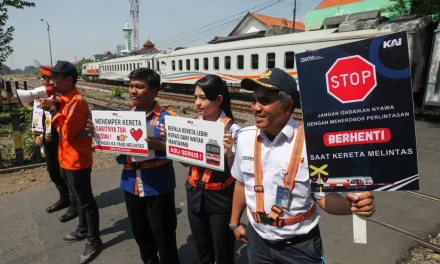 Fokus Keselamatan Tertibkan Perlintasan Sebidang Kereta